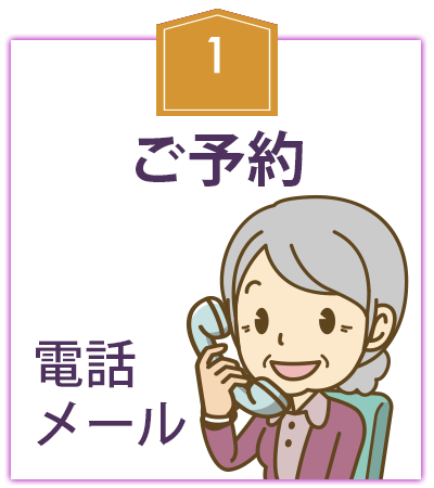 お墓参り代行サービス流れ1